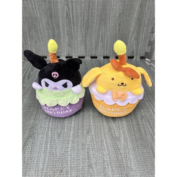 Kuromi and PomPom Purin Birthday Plush 9"‎ - Picture 6 of 7